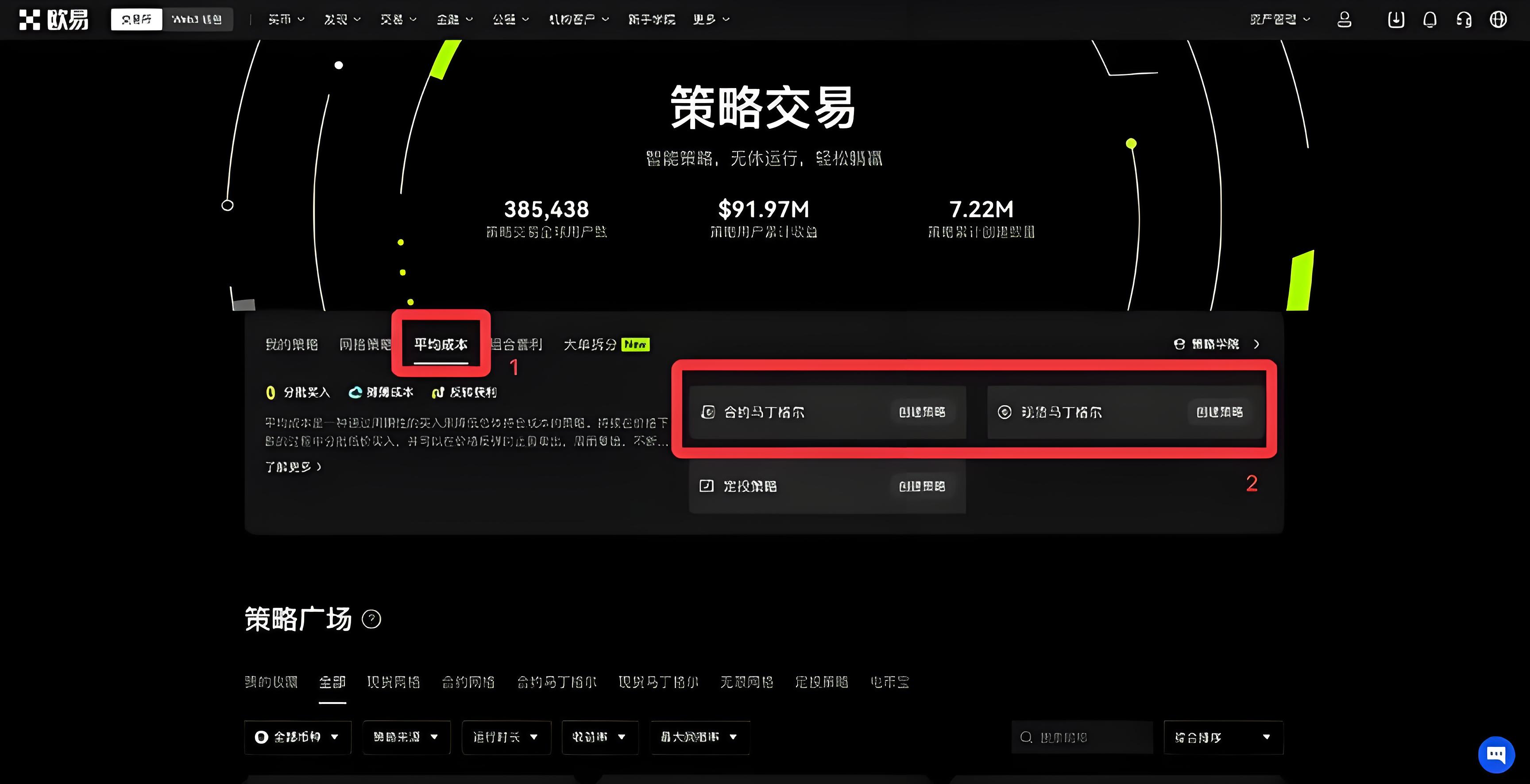 怎么高效运用欧易OKX马丁格尔策略?